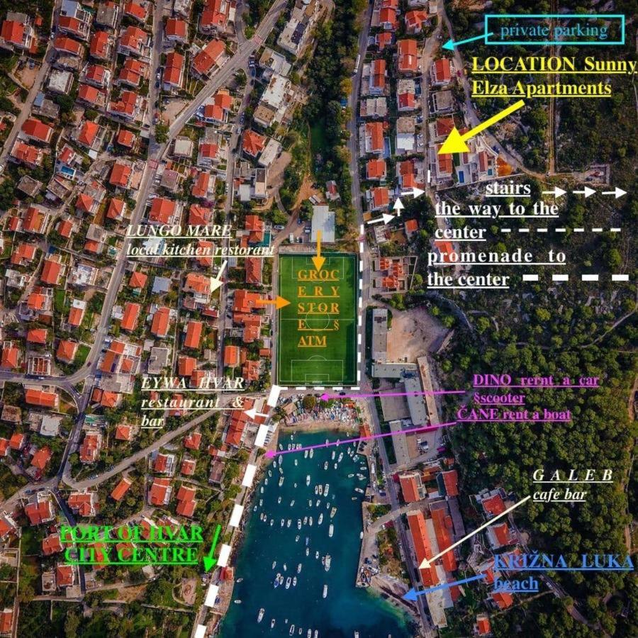 Apartment Sunny Elza 2 Hvar Town Exterior photo